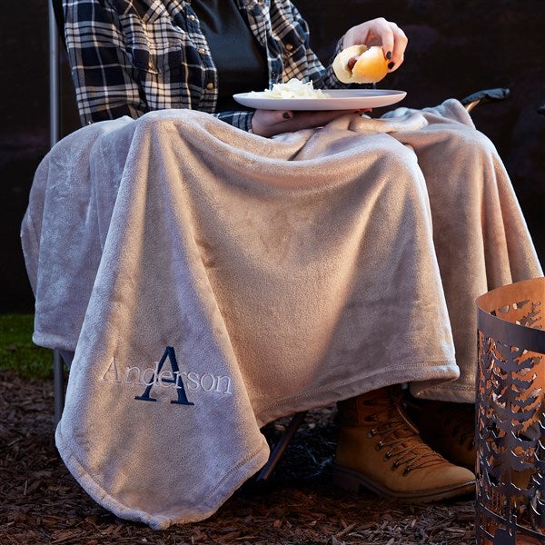 all about me personalized fleece blanket