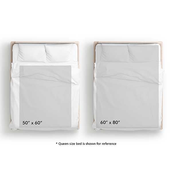 all about me personalized fleece blanket