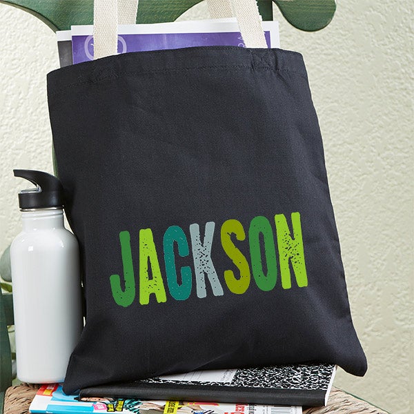 all mine! personalized tote bag