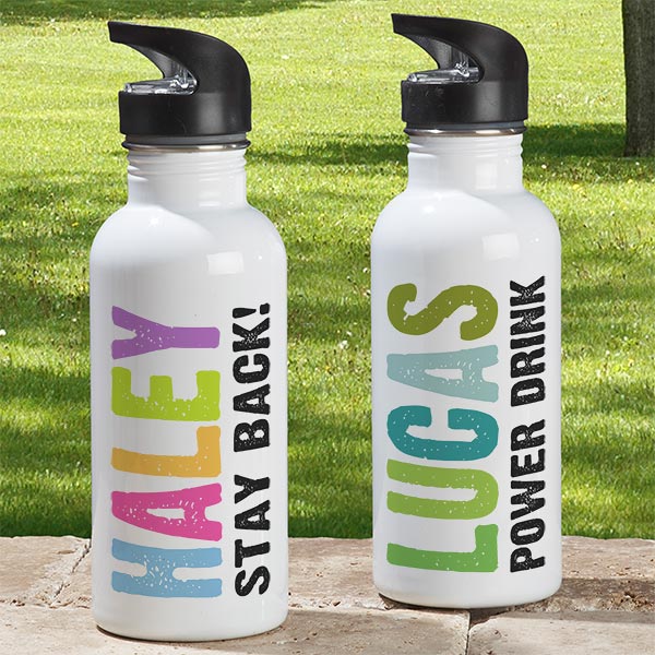 all mine! personalized 20 oz. water bottle