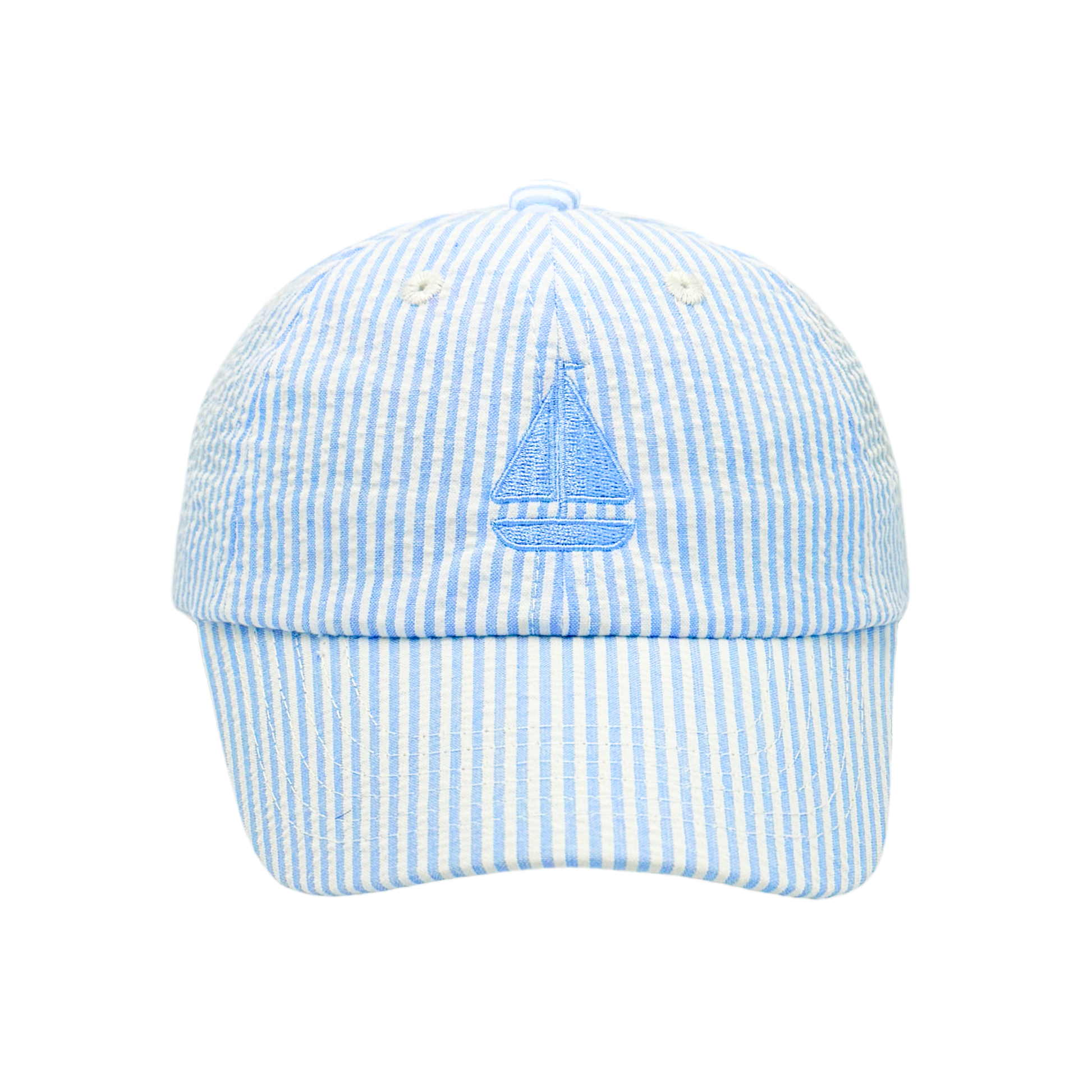 Blue Sailboat Baseball Hat