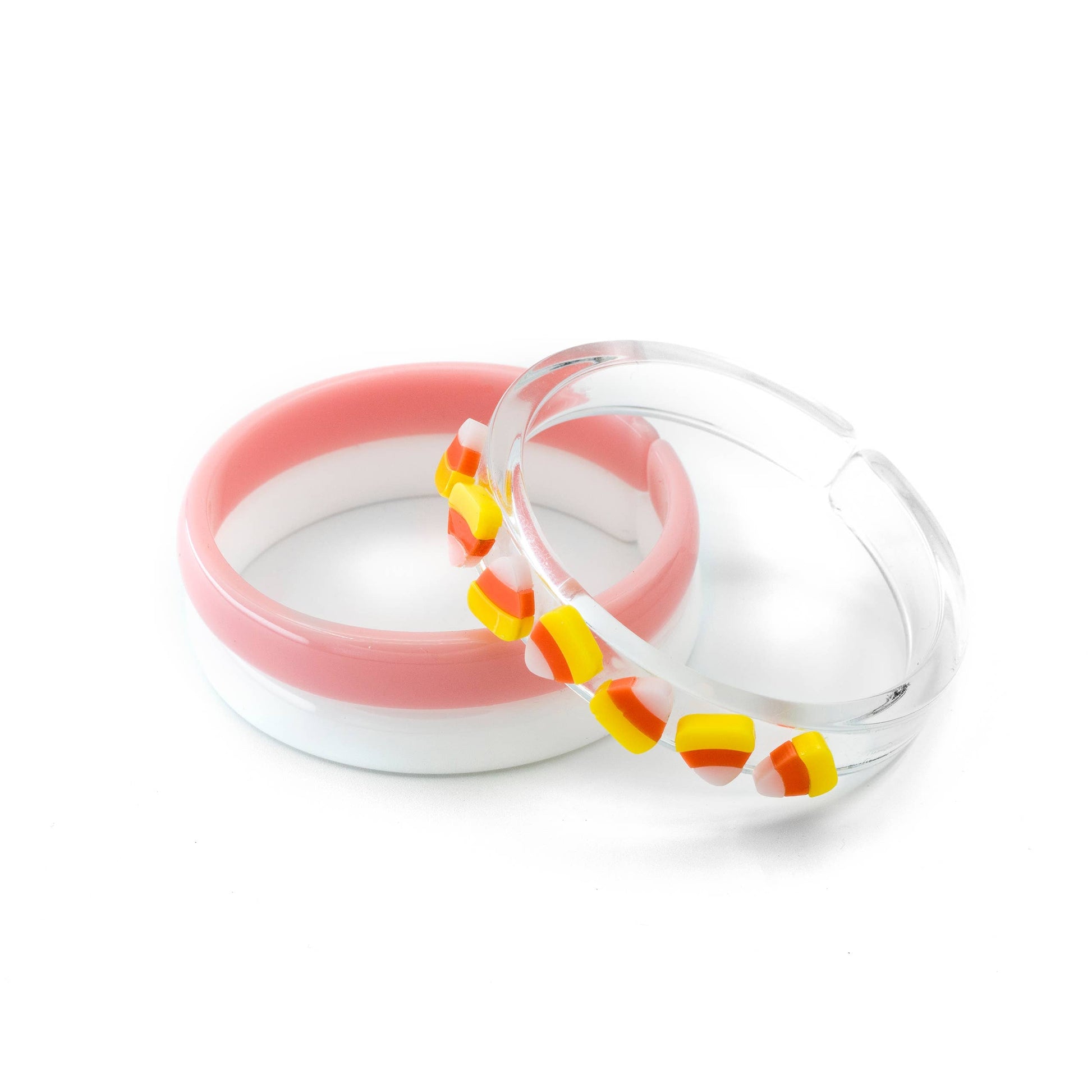 Candy Corn Halloween Bracelet Set
