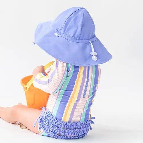 Protective Sun Hat - Periwinkle Blue