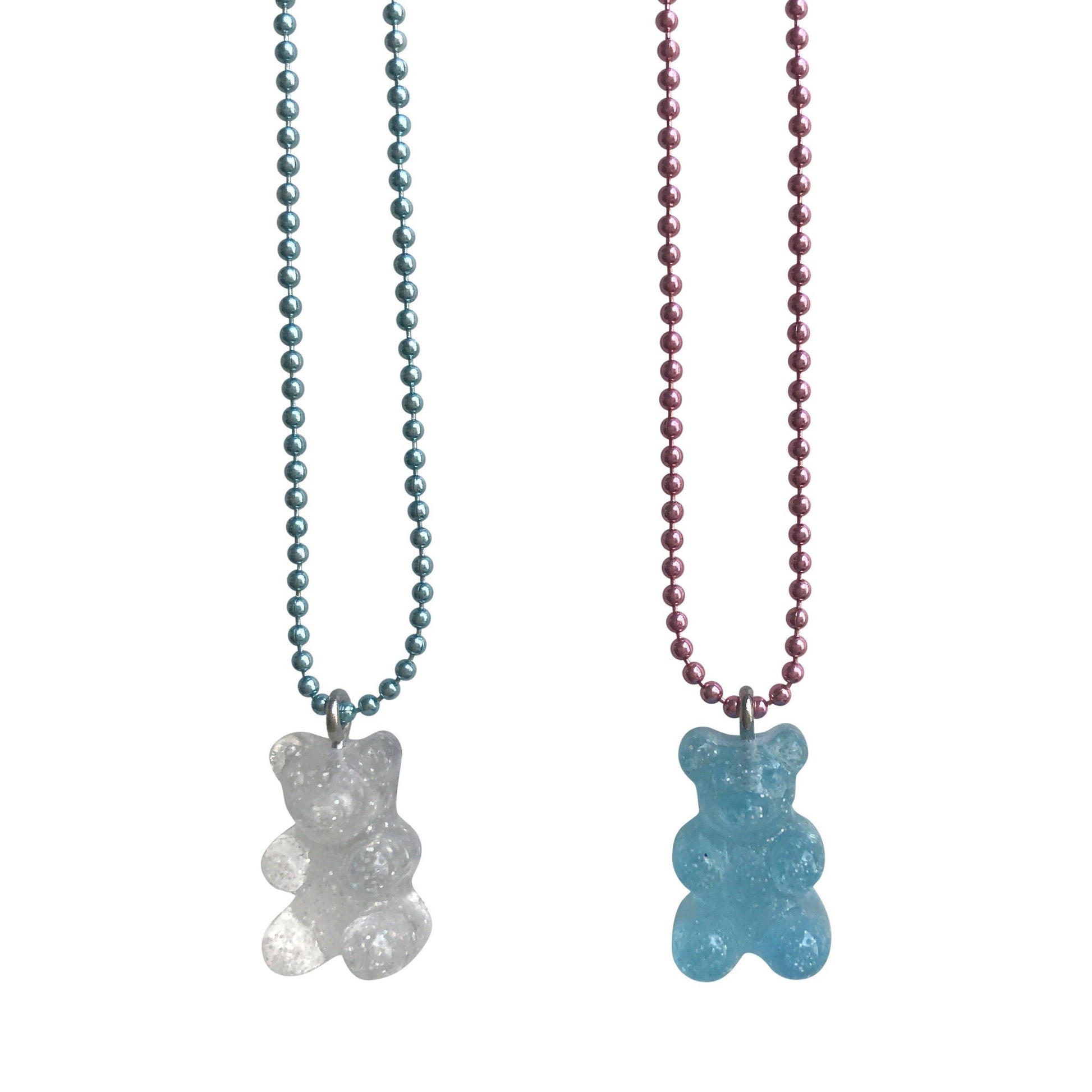Sparkle Gummy Bear Kids Necklace